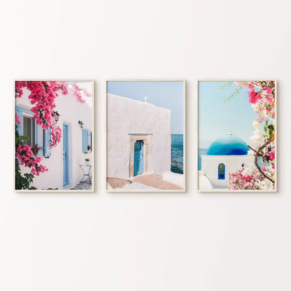 Greece Set of 3 Wall Art Posters (2)