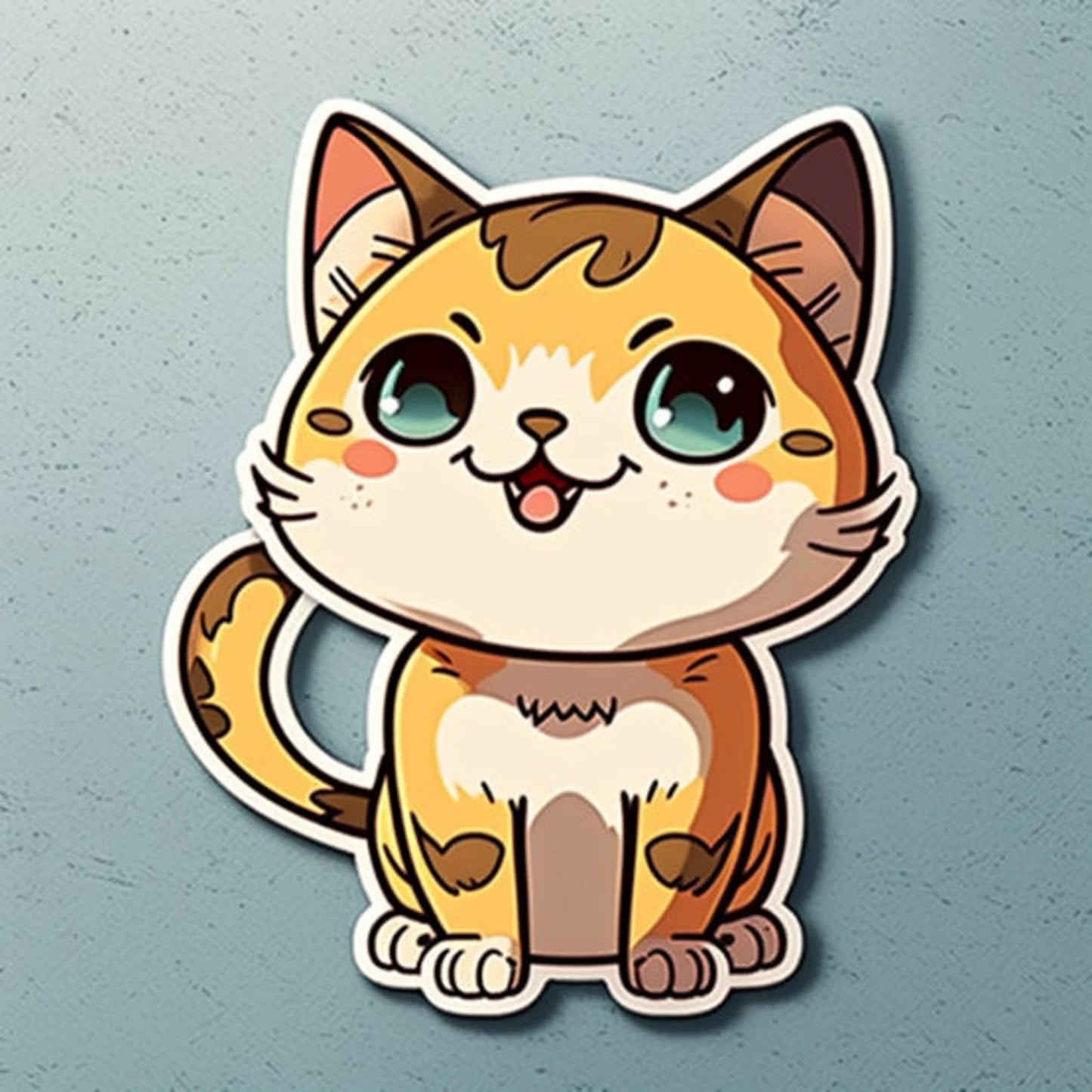 Cute Cartoon Animal Sticker Midjourney Prompt