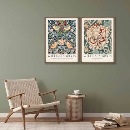 William Morris Wall Art Set of 2 Posters