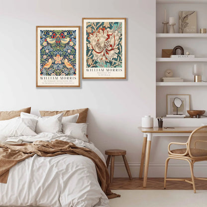 William Morris Wall Art Set of 2 Posters