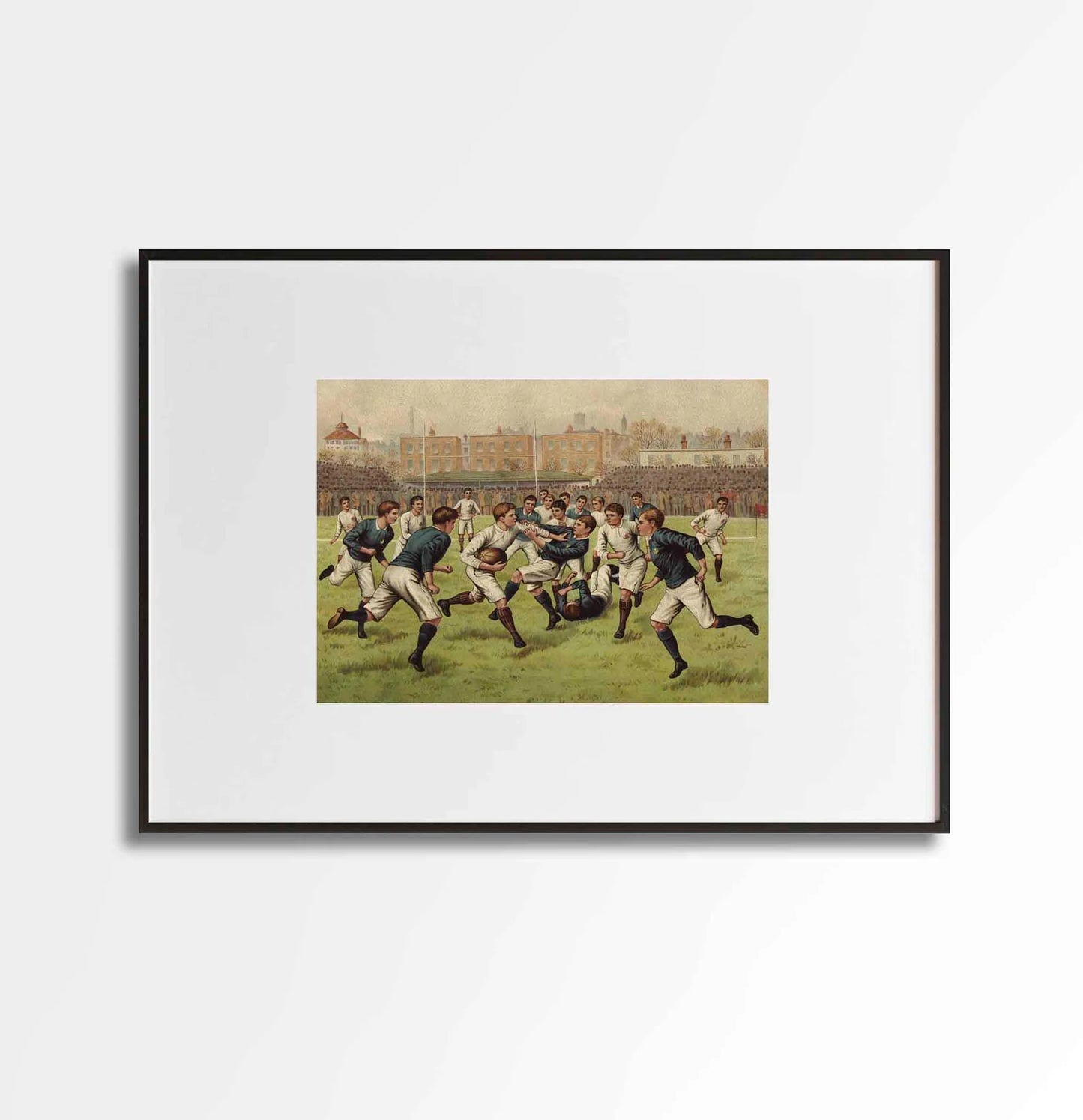 Football Sport Vintage Art Print
