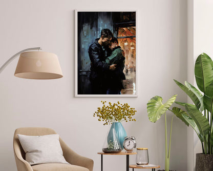 We Belong - Gay Love Male Couple Painting Download