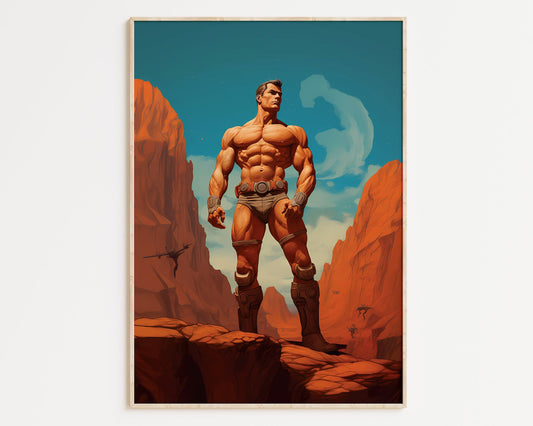 Mars Hero | Home Decor, Men's Art Print Poster