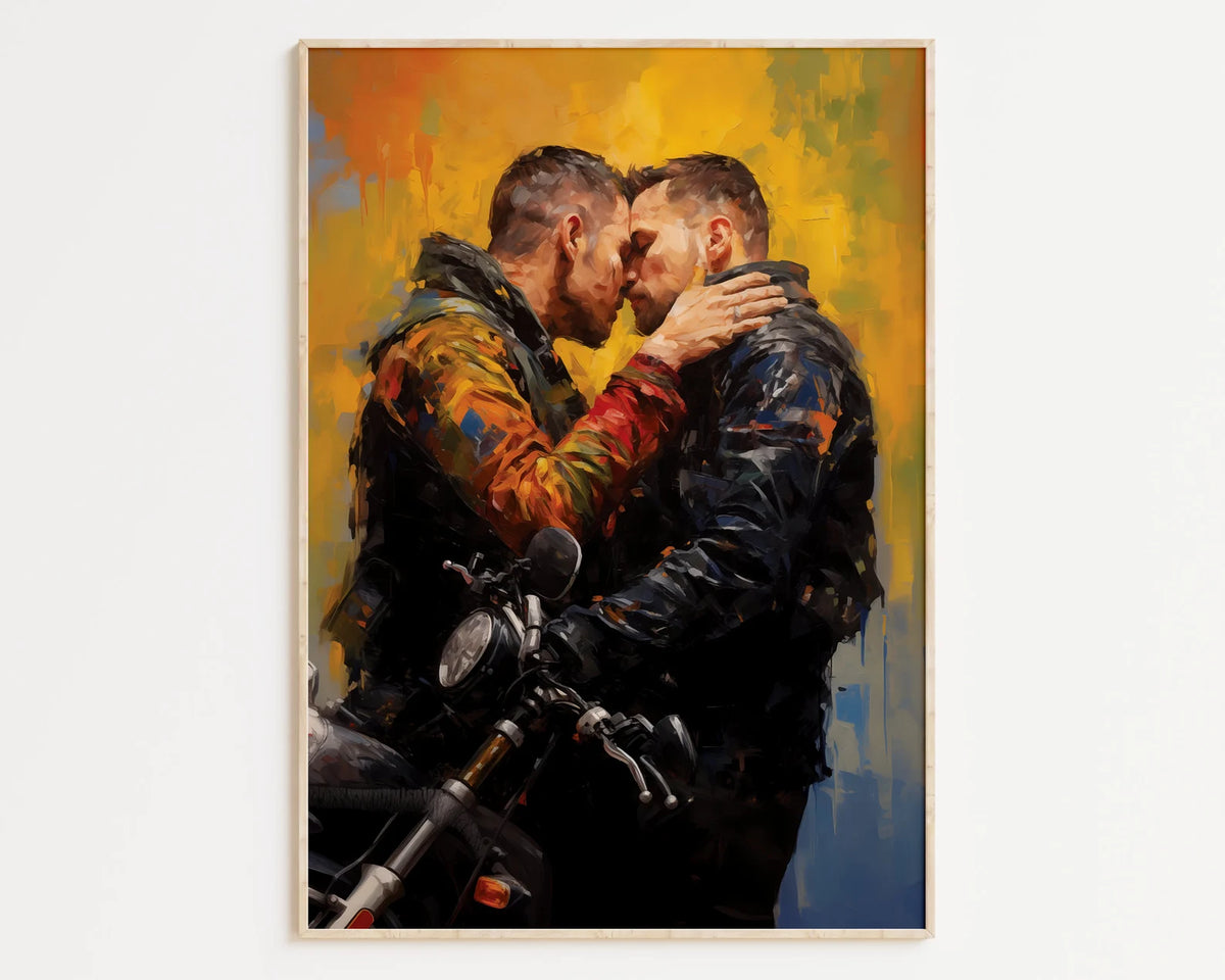 Lover Ride Art Ride Lovers | Home Decor, Gay Art Print Poster – XY ELEMENT