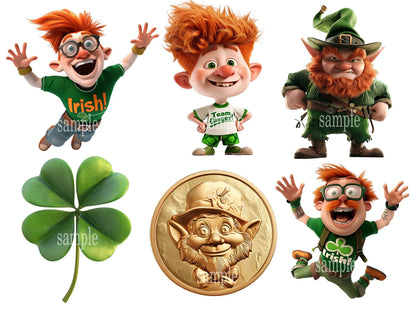 St. Patrick's Day Clipart Collection PNG Transparent Background