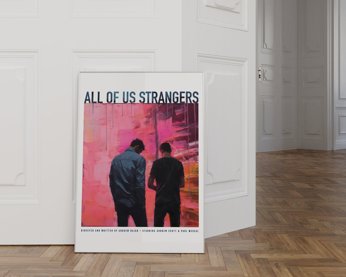 All of Us Strangers Inspired Poster Queer Art, LGBTQ+ Gay Art Download