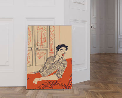 Dorian | Home Decor, Gay Art Print Poster