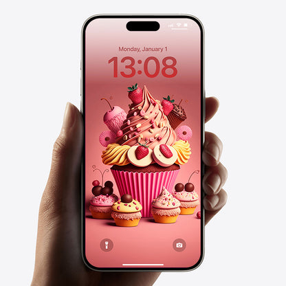 Sweet Pink Cupcakes Wallpaper (2)