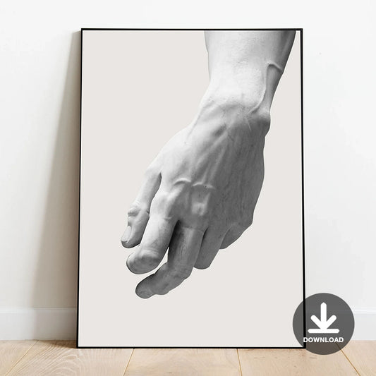 Hand of David Statue (3) Greek Mythology Art