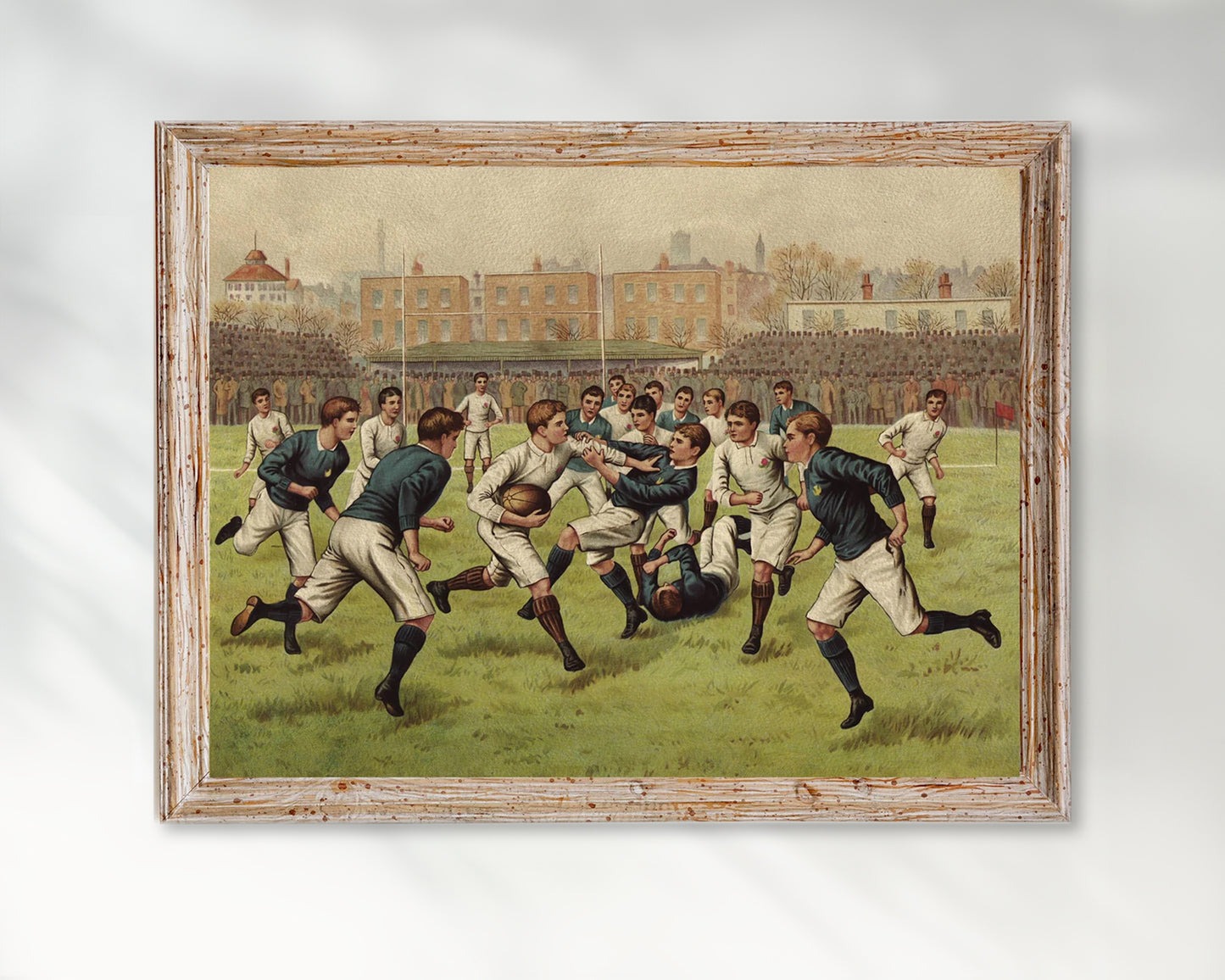 Football Sport Vintage Art Print