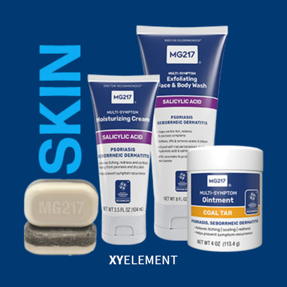 乾癬專用 MG217 死海泥 海鹽 礦物護膚雙面皂 溫和去角質 舒緩保濕 無激素