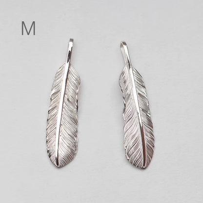 Silver Feather Free Personalized Custom Engraving