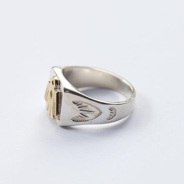 Thunderbird Signet Ring, Native American Inspired