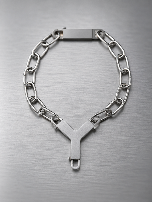 Cerberus Y-shaped Choker Necklace