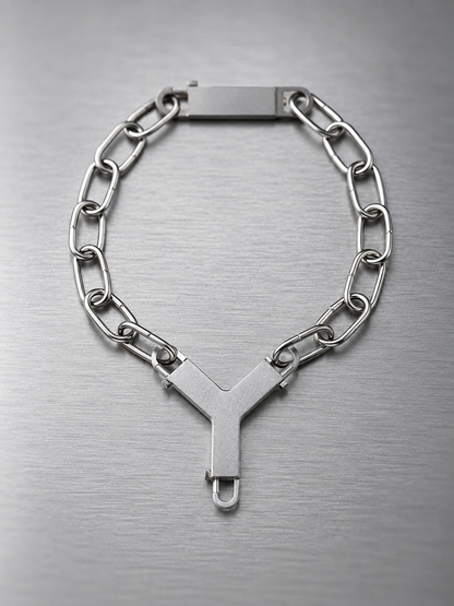 Cerberus Y-shaped Choker Necklace