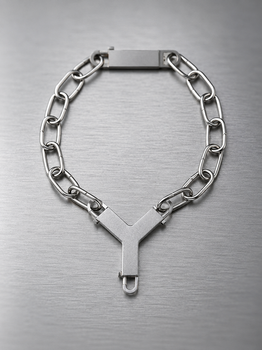Cerberus Y-shaped Choker Necklace