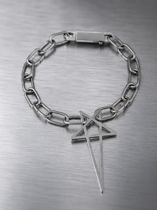 Pentagram Choker Necklace