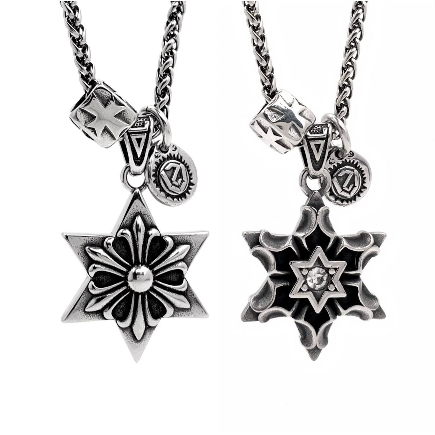 Stack Star Pendant Setup Necklace