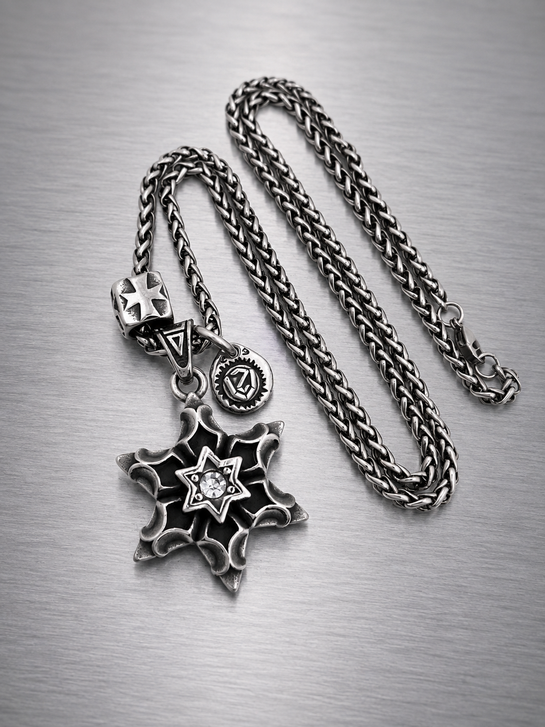 Stack Star Pendant Setup Necklace