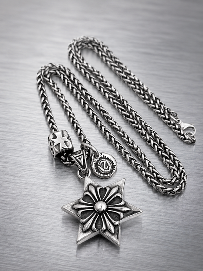 Stack Star Pendant Setup Necklace