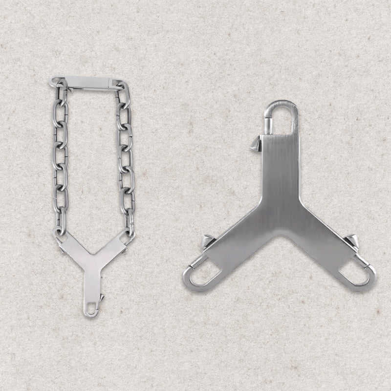 Cerberus Y shaped Choker Necklace XY ELEMENT
