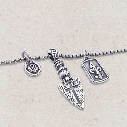 Spear of Destiny Inspired Pendant Charms Necklace