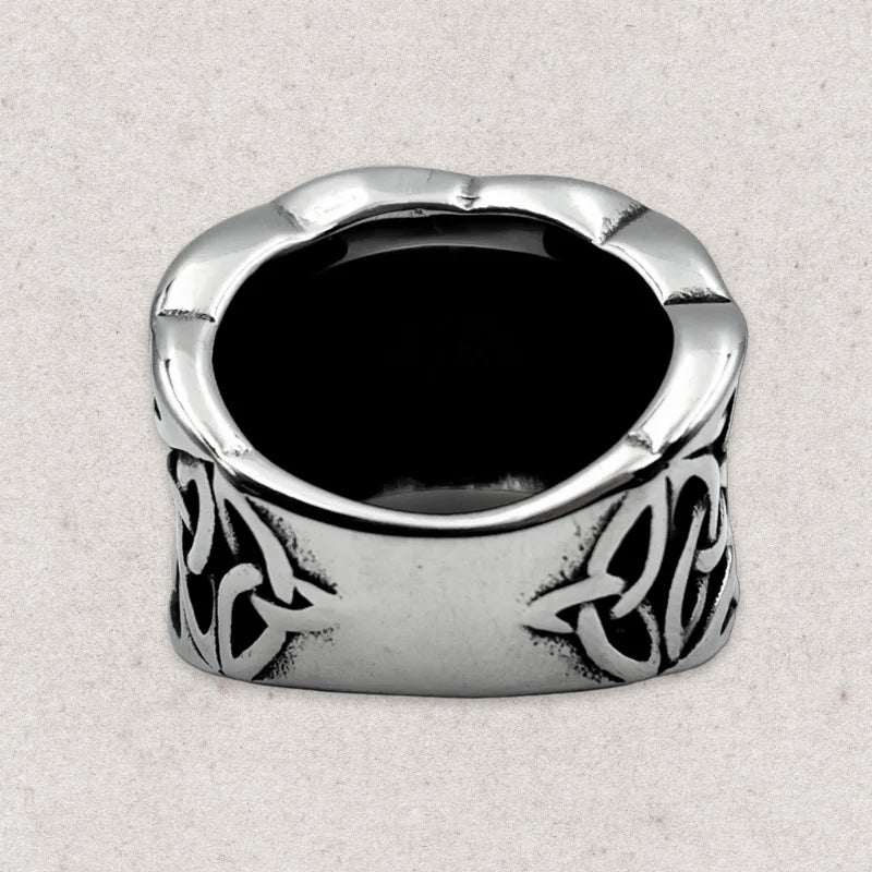 Viking Tribal Pattern Ring