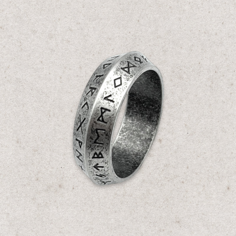 Minimalist Viking Runes Ring – XY ELEMENT