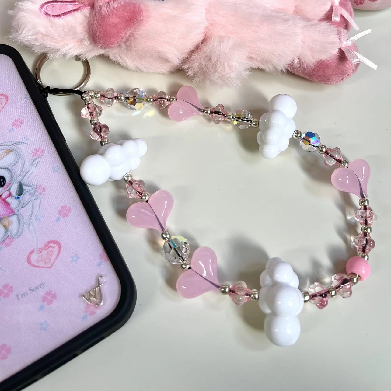 Lovely Sky Clouds Phone Strap Charm (4 Variants)