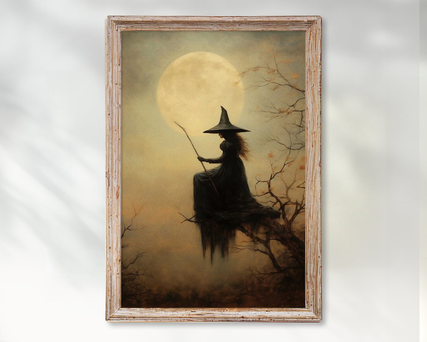 Vintage Witch Wall Art Poster