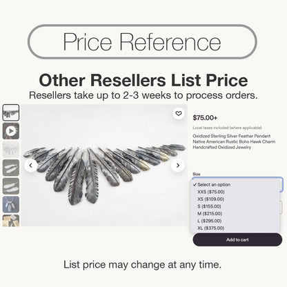 Red Tailed Eagle Silver Feather