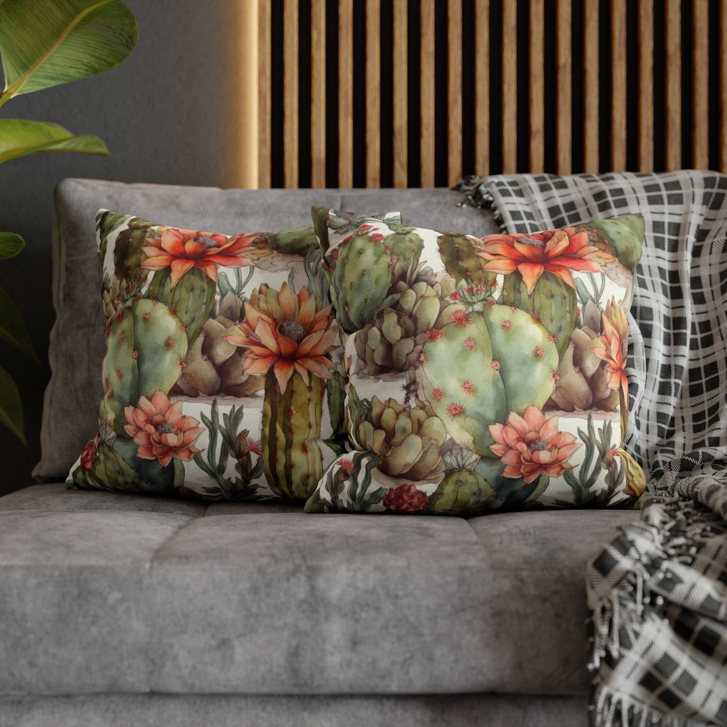 Cactus Desert Double Sided Pillow Cover (3)