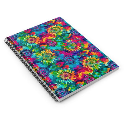 Boho Tie-Dye Pattern Notebook