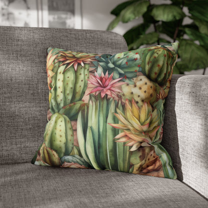 Cactus Desert Double Sided Pillow Cover (2)