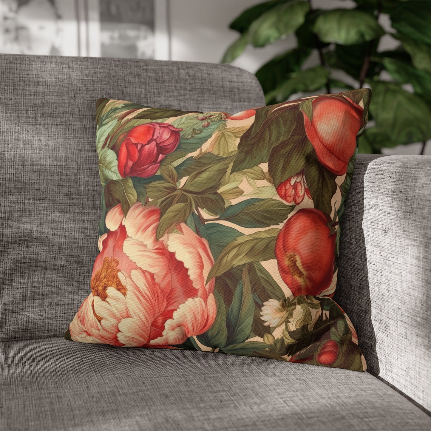 Peonies Double Sided Pillow Cover (4)