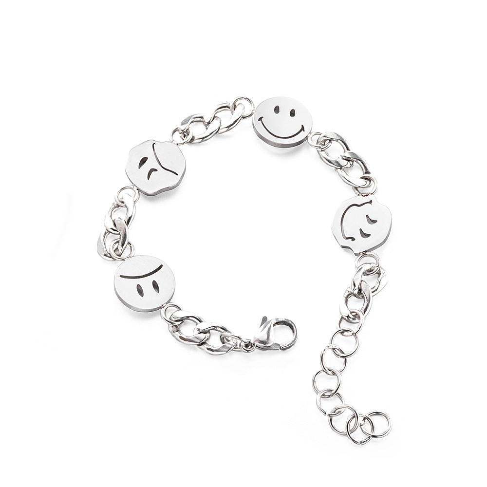 Smile Emoji 笑臉手鍊 B3021