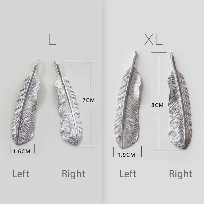 Red Tailed Eagle Silver Feather