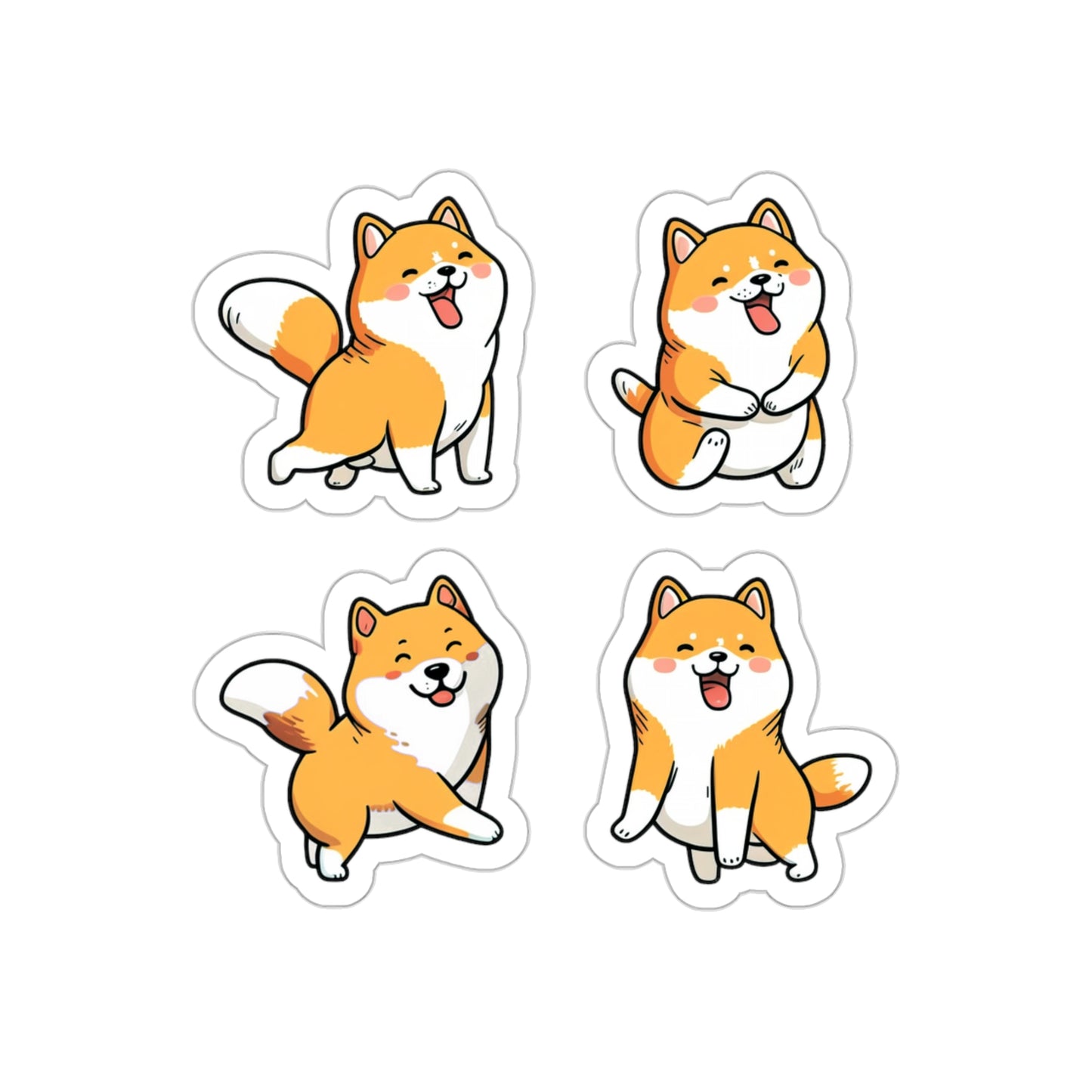 Kawaii Shiba Inu (1) Sticker Pack