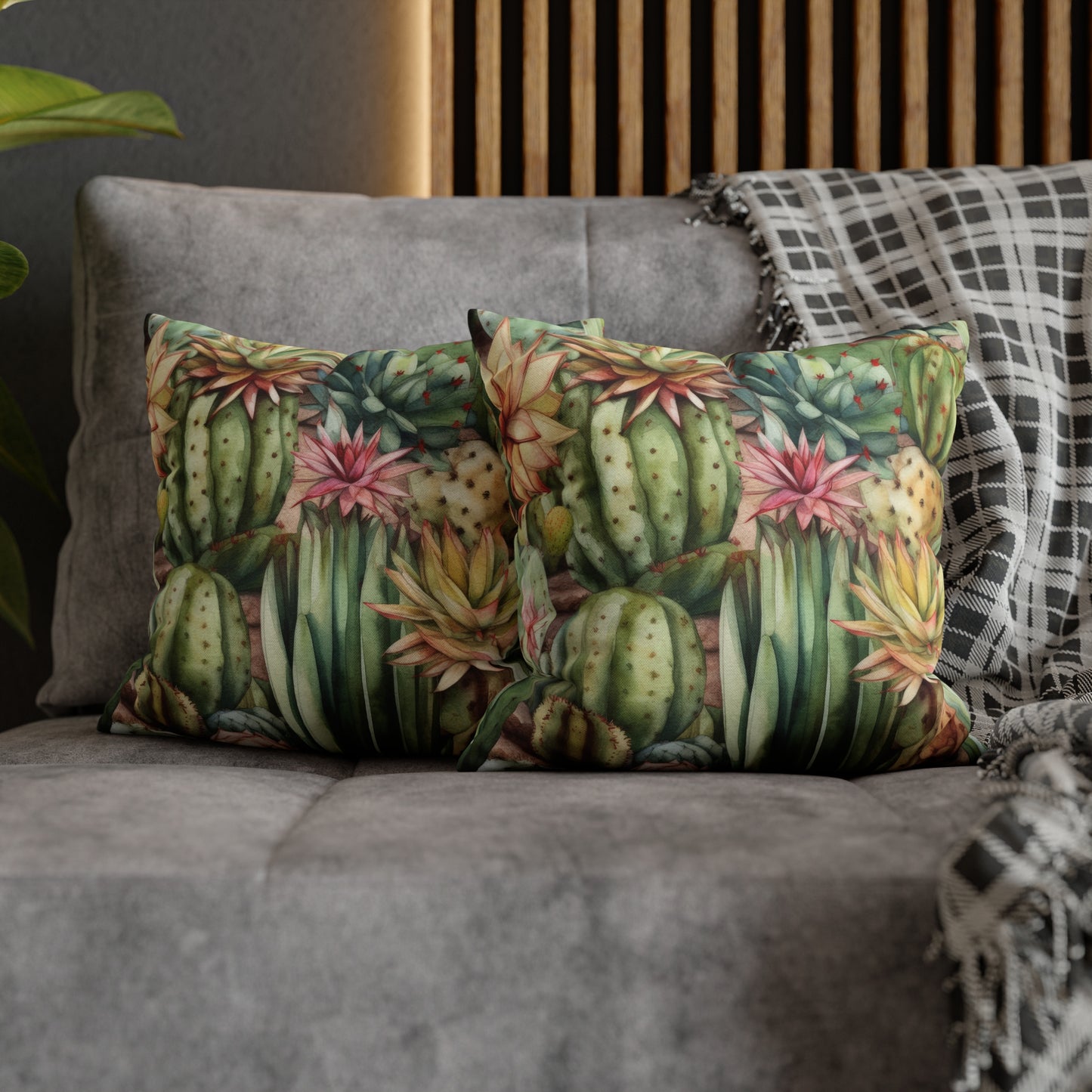 Cactus Desert Double Sided Pillow Cover (2)