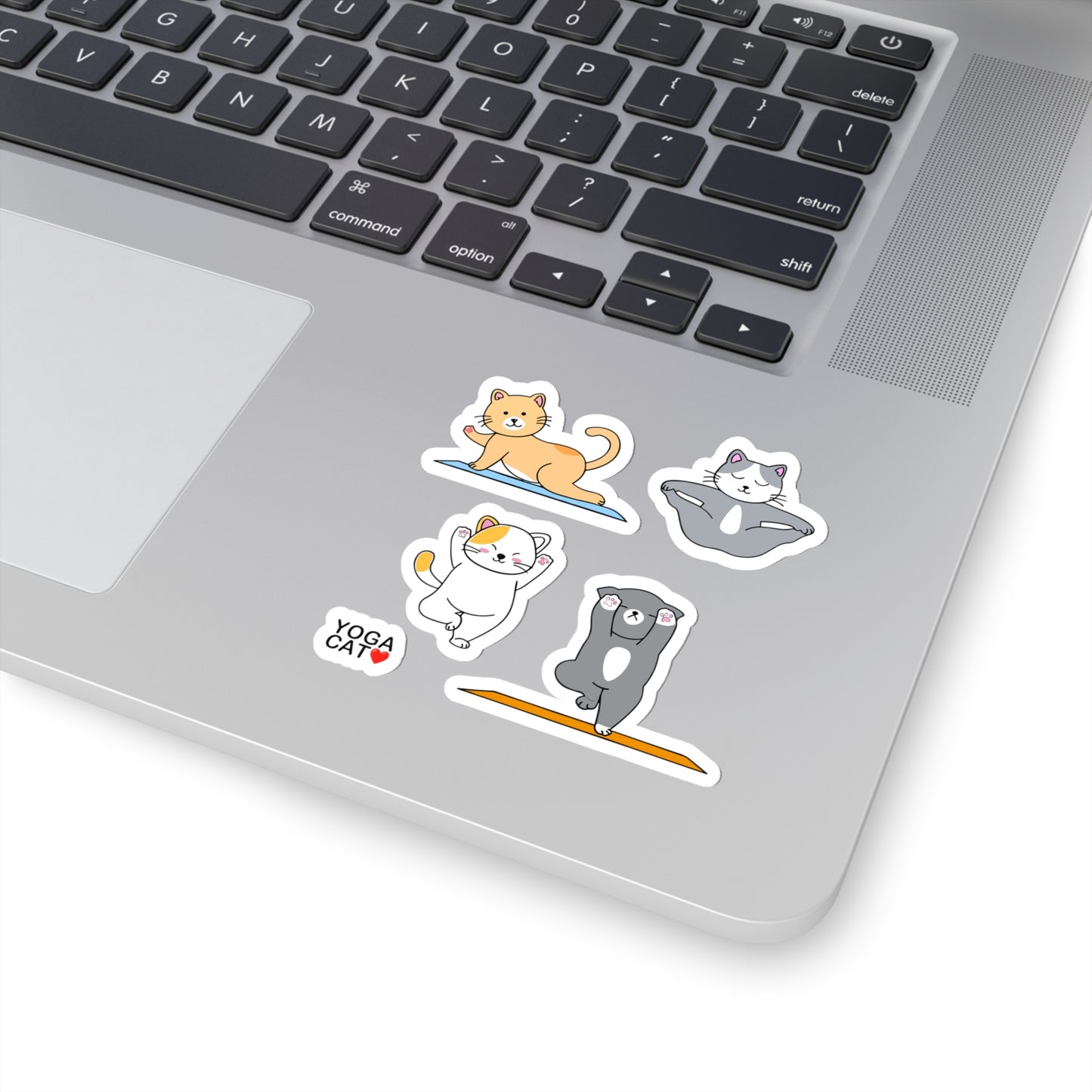 Yoga Cat Sticker Pack (1)