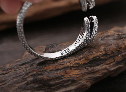 Snake Viper Serpent Snake Cuff Bracelet