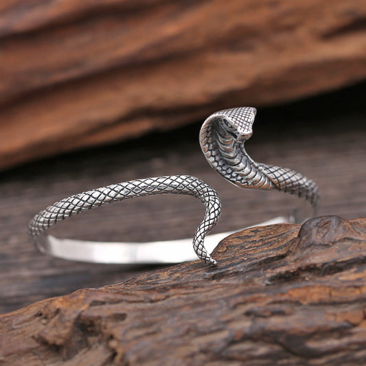 Cobra Snake Bangle Bracelet Viper Serpent Animal Bangle