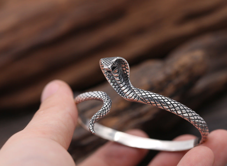 Cobra Snake Bangle Bracelet Viper Serpent Animal Bangle
