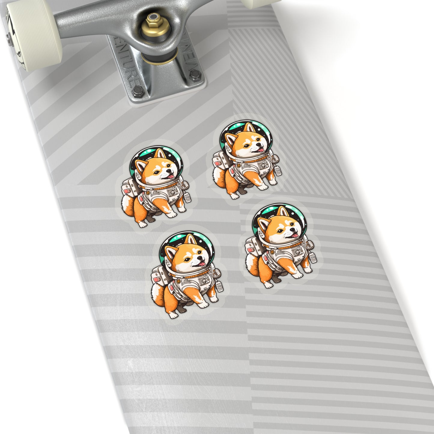 Kawaii Shiba Astronaut Sticker Pack