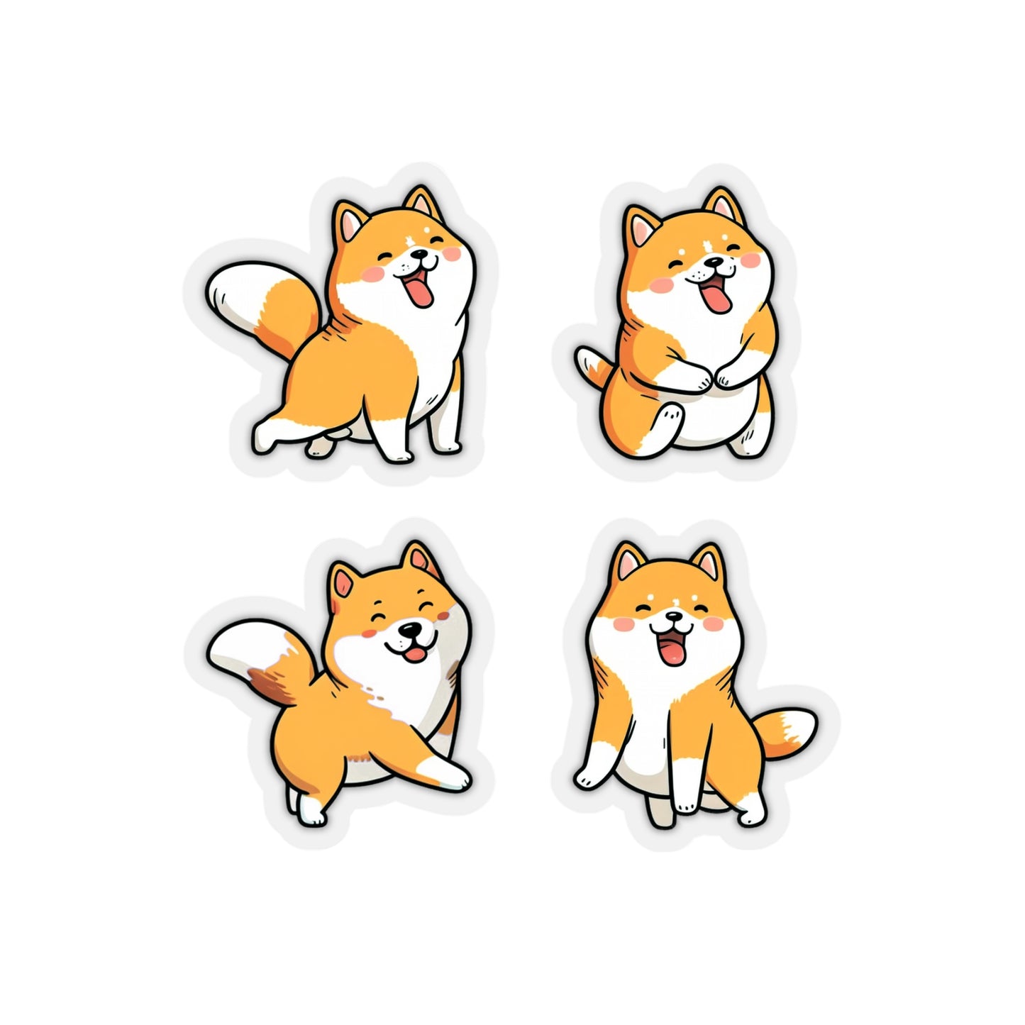 Kawaii Shiba Inu (1) Sticker Pack