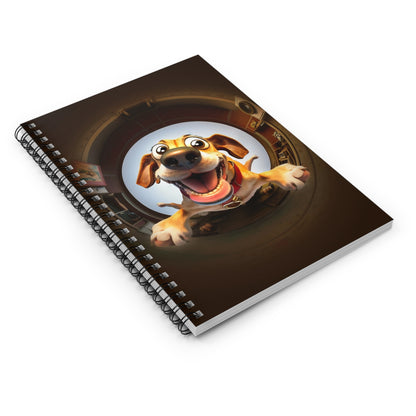 Happy Laughing Dog Notebook