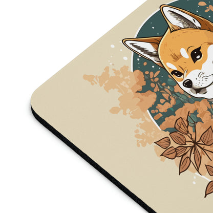 Shiba Inu in Kimono Mouse Pad (2 Shapes)