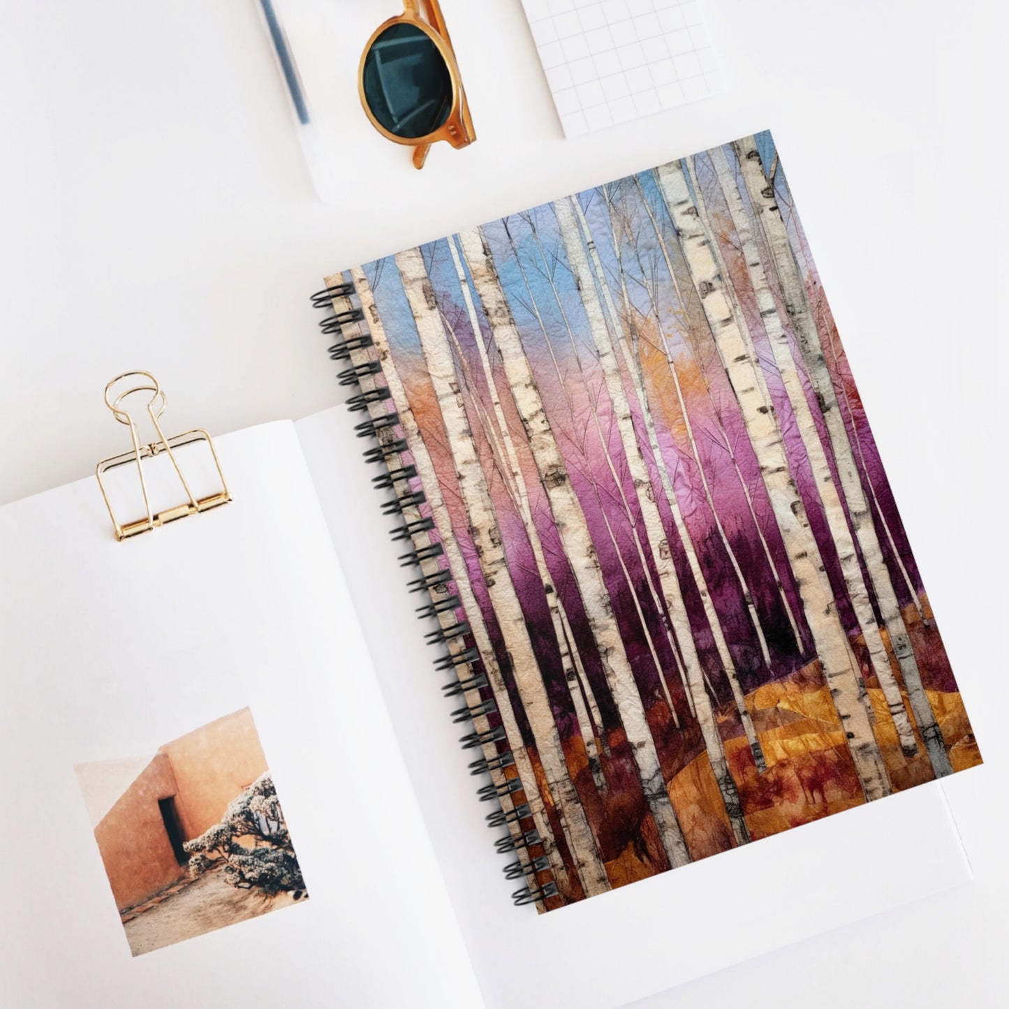 Birch Trees Notebook