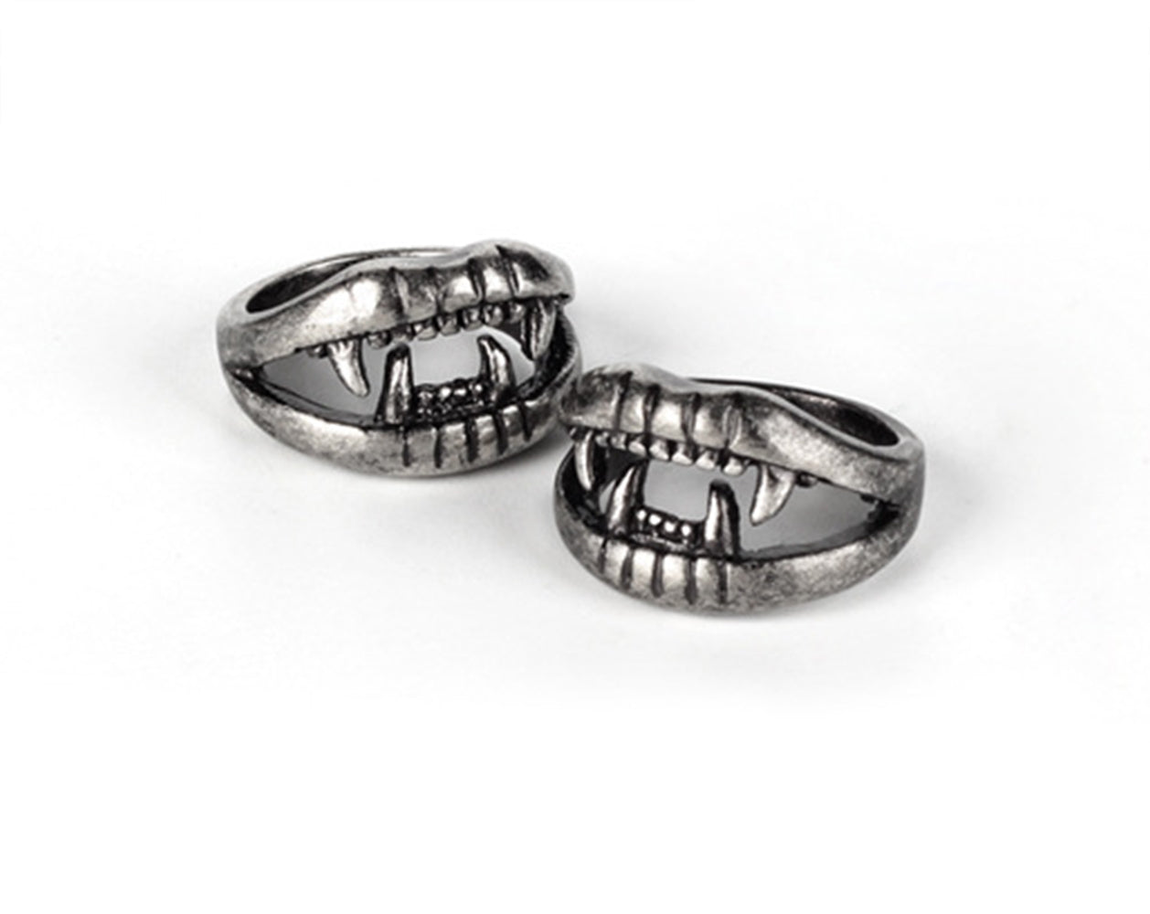 Vampire Teeth Ring Mouth Ring 316 Stainless Steel, Gothic, Punk, Rock Ring