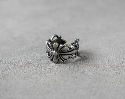 Floral Ring 316 Stainless Steel, Gothic, Punk, Rock Ring